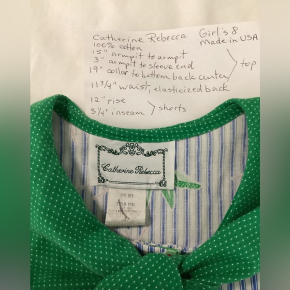 Catherine Rebecca vtg grasshopper short set - Picture 8 of 8